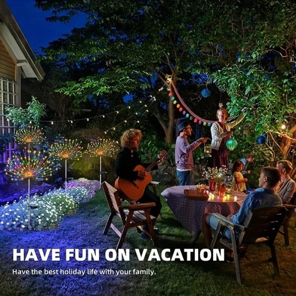 200 LED Solar Firework Light