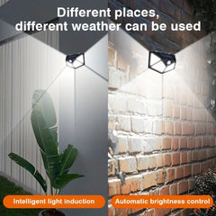 Solar Wall Sensor light - 100LED