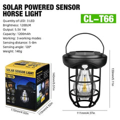 Solar LED Garden Wall Light