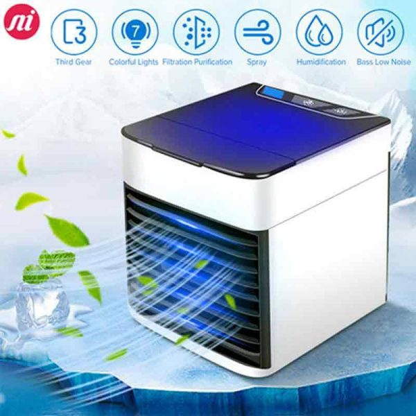 3-in-1 mini air conditioner is powered by USB