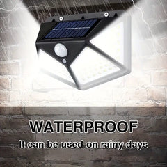 Solar Wall Sensor light - 100LED