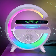 G-shaped RGB light table lamp
