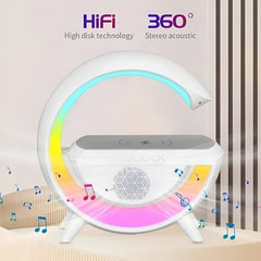 G-shaped RGB light table lamp