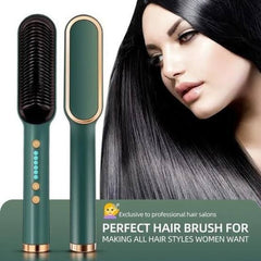 Hair Straightening Brush - Elecrtric