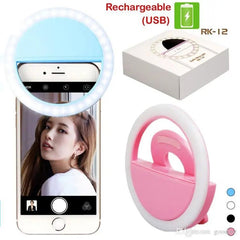 Portable Led Ring Selfie Light