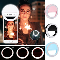 Portable Led Ring Selfie Light