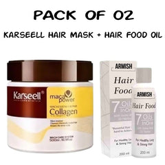 Karseell Hair Mask & amp 500ml ; Hair Food Oil 200ml